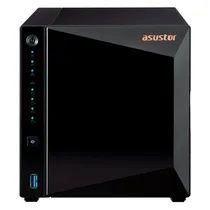 Servidor Nas Asustor AS3304T Realtek RTD1296 Quad Core 4 Baias - Preto