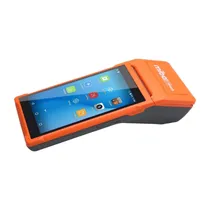 Impressora Térmica Mibo MP200 4G Lte, Display 5.5" Touch, Smart Pos Terminal - Laranja/Preto