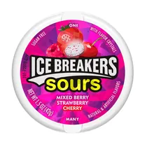 Caramelo Ice Breakers Sin Azúcar Sour Mixed Berry 42G