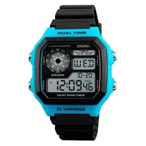 Relógio Masculino Digital Skmei 1299 Azul