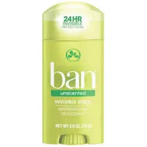 Deo Ban Stick Unscented 73 GR