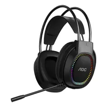 Fone de Ouvido para PC com Microfone - AOC ACG2500 - USB - Preto