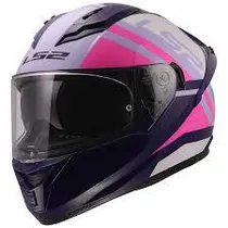 Capacete para Motociclista LS2 FF806 Fusion Seven Lilac Purple