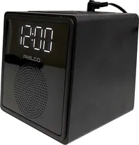 Rádio Relógio Philco 0.9" Dual Alarm Clock Radio PAR3206BT FM Bivolt - Preto