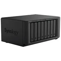 Servidor Nas Storage Synology Diskstation DS1825+ AMD Ryzen V1500B de 2.2GHZ / 8 Baias / USB 3.2 / Lan