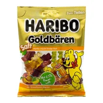 Bala Gelatina Alemã Haribo Ursinhos de Ouro Pacote 175G