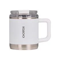 Caneca Térmica Igloo Flip 'N' Sip Mug - 443ML - White