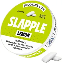 Chiclete de Nicotina Slapple Lemon 2 MG (40 Unidades)