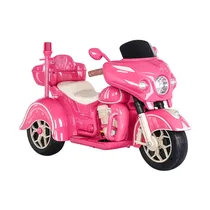 Motocicleta Elétrica Infantil Cor Rosa Mod 444B