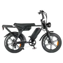 Bicicleta Bike Eletrica Bluhan V8 Max / 750W / 50KM/ H / 20" - Preto