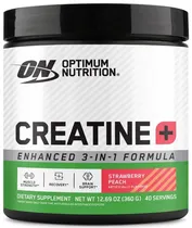 Optimum Nutrition Creatine [+] 3EM1 | Strawberry Peach - 360G