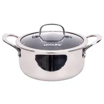 Caçarola de Aço Inoxidável Ucc Life, 18 CM