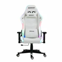 Cadeira Gamer Max Racer Kroma KRM-12-Wi-Fi LED RGB - White