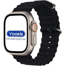 Smartwatch Yookie T800 Ultra Preto