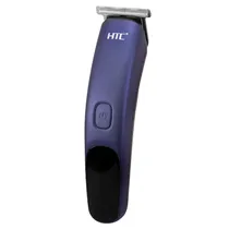 Maquina de Cortar Cabelo HTC At- 506 - 5W - Kit - Recarregável - Azul