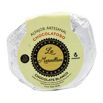Alfajor Artesanal PY La Marsellesa Chocolatoso Recheio Doce de Leite Cobertura Chocolate Branco 70G