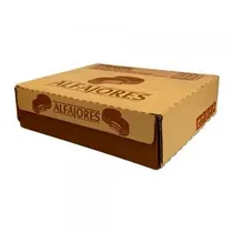 Alfajor Arcor Cofler Block com Recheio de Amendoim Cobertura de Chocolate Ao Leite Caixa com 21 Unidades