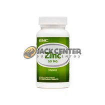 Zinco 50 MG (Gluconato) – GNC – 100 Comprimidos