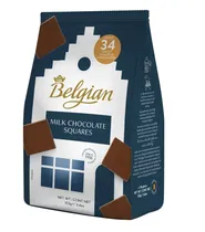 The Belgian Choc. Milk Squares 153GR