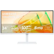Monitor Curvo Samsung S3 S65TC 34" Viewfinity 1000R 4K 100HZ 5MS 1-HDMI - Branco