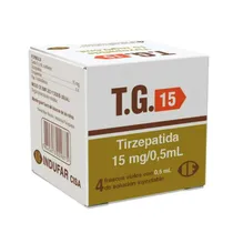 T.G Tirzepatida 15MG / 0,5ML (CX Nova)
