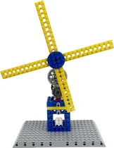 Blocos de Construção Mechanical Engineering Windmill Wange - 1302 (50 Peças)