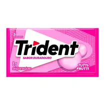Chicletes Trident Tutti Frutti 8G