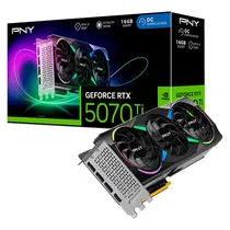 Placa de Vídeo PNY Epic-X Oc Triple Fan Nvidia Geforce RTX-5070TI 16GB GDDR7 - VCG5070T16TFXXPB1-O