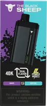 Vape Descartável The Black Sheep 40K Grape/Menthol - 40000PUFFS