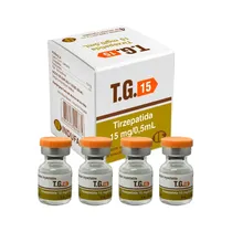 Tirzepatida TG 15MG - 4 Ampolas 0.5ML Cada - Lote Novo QR Code