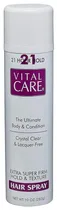 Spray Fixador Vital Care Extra Super Firm 21 Horas - 283G