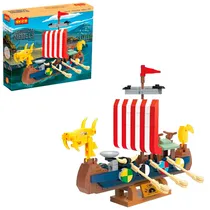 Blocos Cogo Barco Vikingo 302 PZS