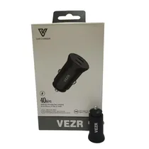 Adaptador para Auto Vezr VC02 2 Puerto PD 40W