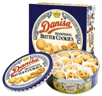 Biscoito Danisa Traditional Butter Cookies - 454G