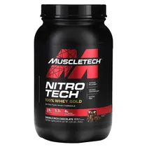 Muscletech Nitro Tech 100% Whey Gold 907G - Double Rich Chocolate