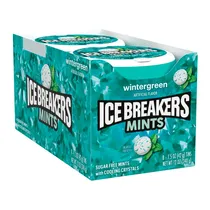 Bala Icebreakers Wintergreen Caixa 8X42G