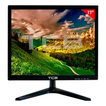 Monitor TCB TCB17 17" HD 60HZ VGA HDMI - Preto