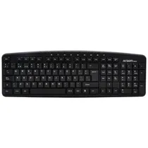 Teclado Multimídia Argom ARG-KB-7807 - Espanhol - Preto