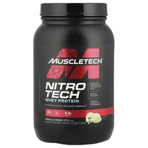 Muscletech Nitro Tech Whey Protein 1000G - Vanilla Cream