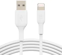 Cabo Belkin CAA001BT1MWH USB-A para Lightning 1M - Branco
