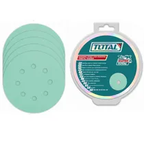 Kit Lixas Circulares Total TAC125050 125MM 50Pç