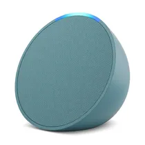 Smart Speaker Amazon Echo Pop C2H4R9 com Wi-Fi e Bluetooth - Midnight Teal