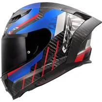 Capacete para Moto LS2 FF807 Dragon Carbono Trax