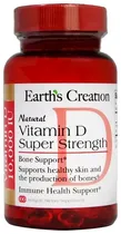 Earth's Creation Vitamin D 10000 Iu (100 Softgels)