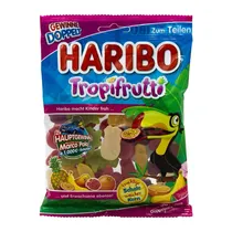 Bala Gelatina Alemã Haribo Frutas Tropifrutti 200G