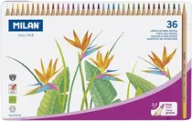 Lápis de Cor Milan Thick Lead 0726136 (36 Unidades)