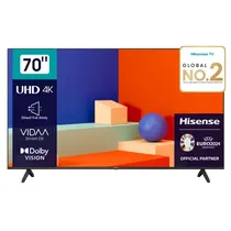 Hisense TV Smart 70" LED 70A6K 4K Uhd