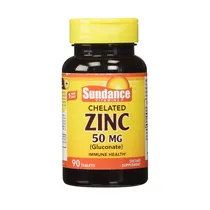 Vitamina Sundance Chelated Zinc 50MG 90 Comprimidos