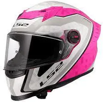 Capacete para Motociclista LS2 FF816 Cosmos Strike Pink