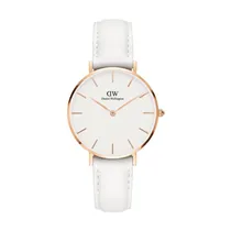 Relógio Analógico Feminino Daniel Wellington Classic Petite Bondi DW00100189 - Dourado/Branco